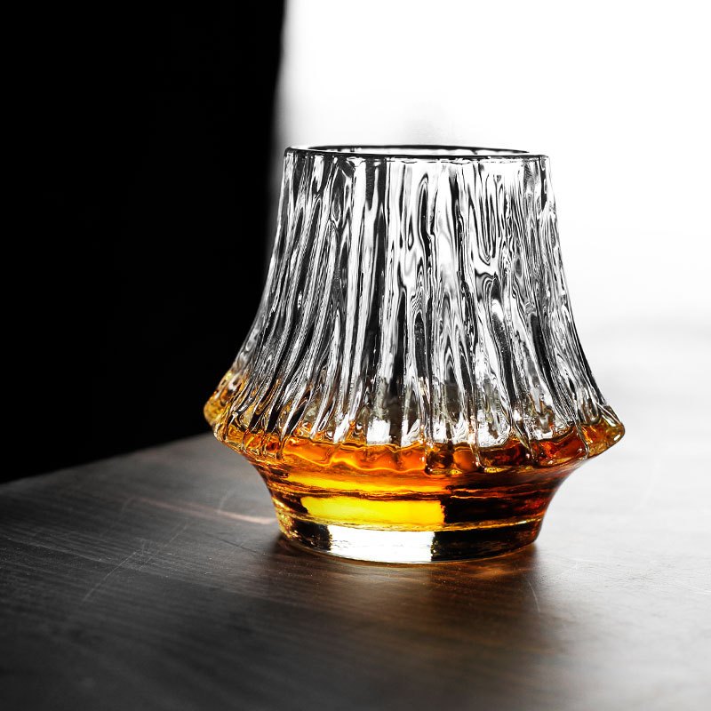 Mount Fuji Whisky Glass with Wooden Gift Box, 220ml — view 4