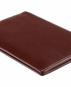 luxury leather passport document holder wallet