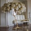 Feather Lamp Floor Tree